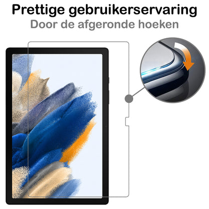 Samsung Galaxy Tab A8 Screenprotector Gehard Glas - Anti-kras