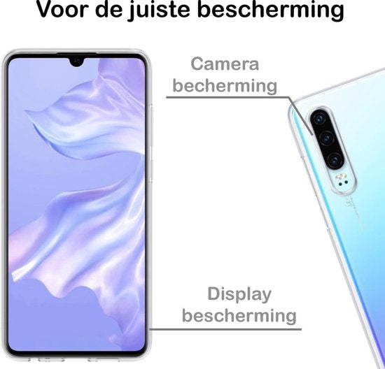 Huawei P30 Hoesje Siliconen - Transparant