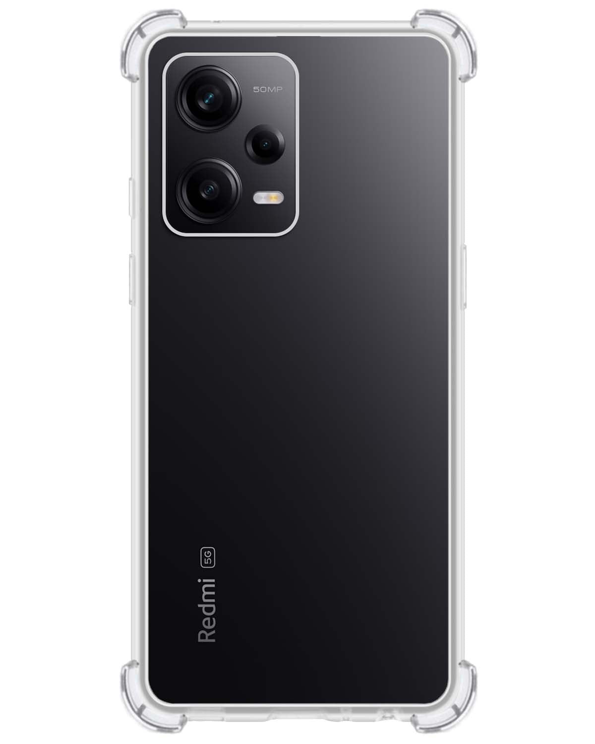 Xiaomi Redmi Note 12 Pro Hoesje Shock Proof Siliconen - Transparant