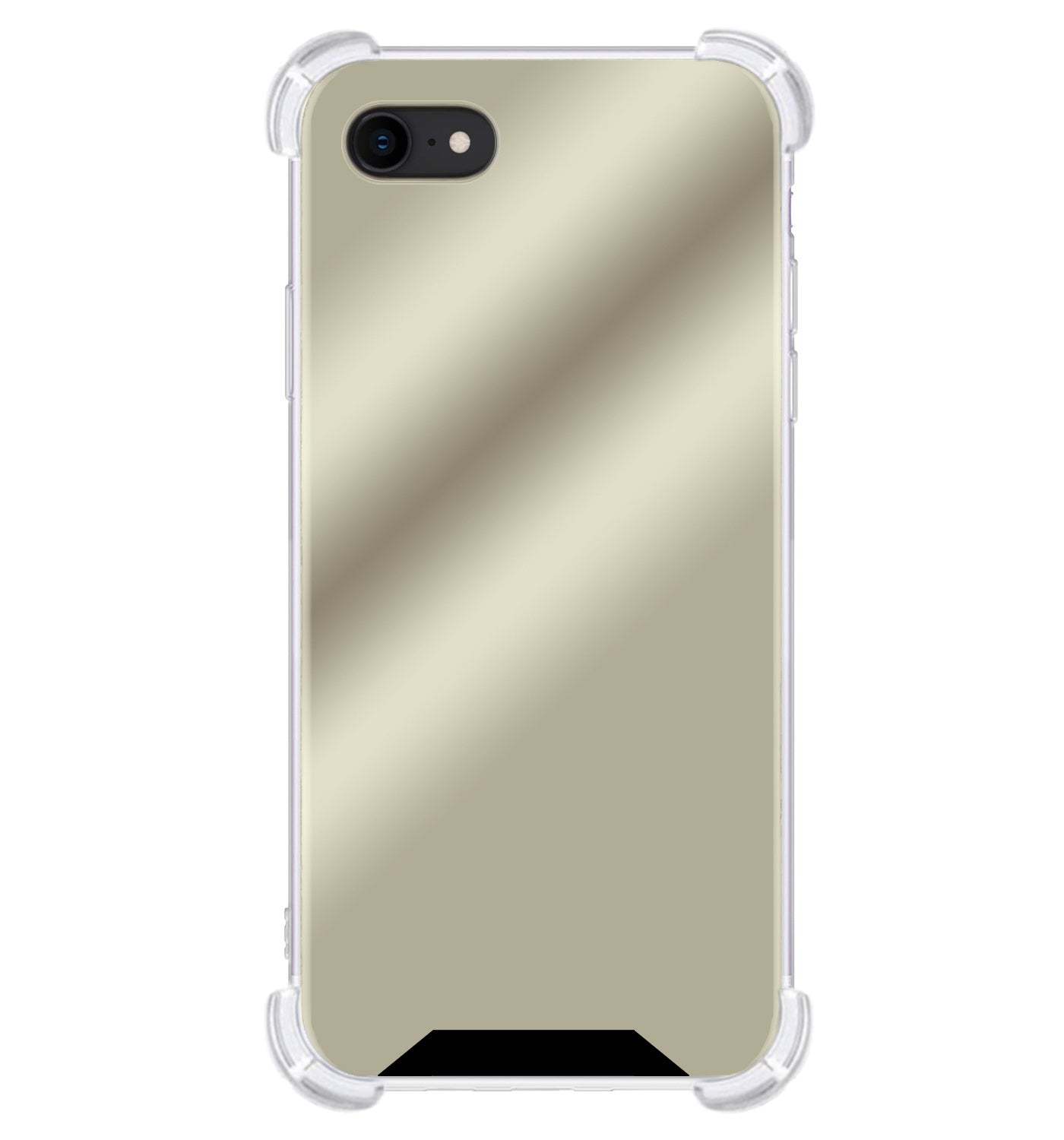 iPhone SE 2022 Hoesje Shock Proof Siliconen - Goud