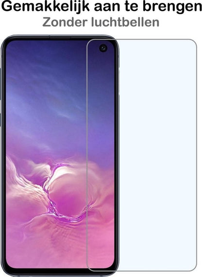 Samsung S10e Screenprotector Gehard Glas - Anti-kras