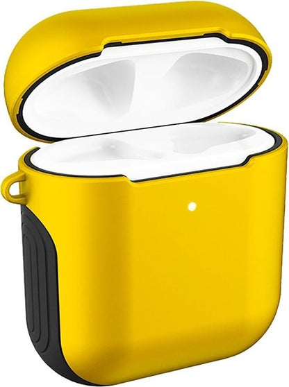 AirPods 1 Hoesje Hard Case Shockbestendig - Geel