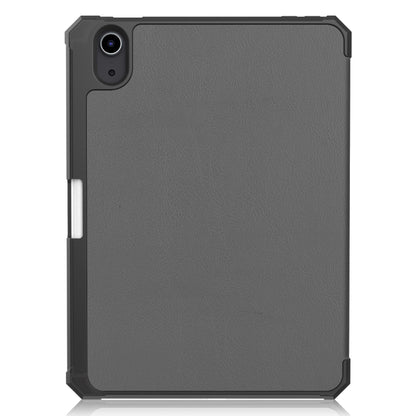 iPad Mini 6 Trifold Bookcase Hoes met Penhouder voor Apple Pen - Grijs