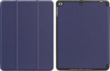 iPad Air 1/2 / Pro 9.7 / 2017/2018 Trifold Bookcase Hoes - Donkerblauw