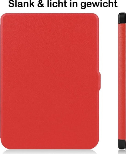 Kobo Nia Bookcase Hoes Shockabsorberend - Rood