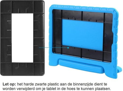 iPad Air 1 Kinderhoes Shockabsorberend Foam - Paars