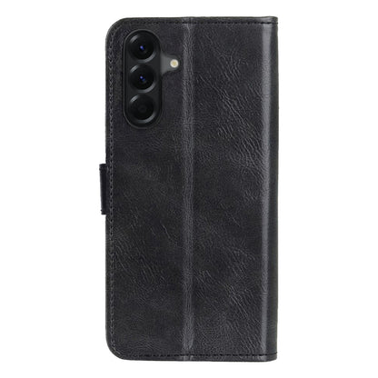 Samsung A56 Hoesje Bookcase Cover met Kaarthouder - Zwart