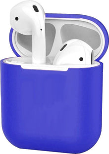 AirPods 2 Hoesje Siliconen Lichtgewicht - Donkerblauw