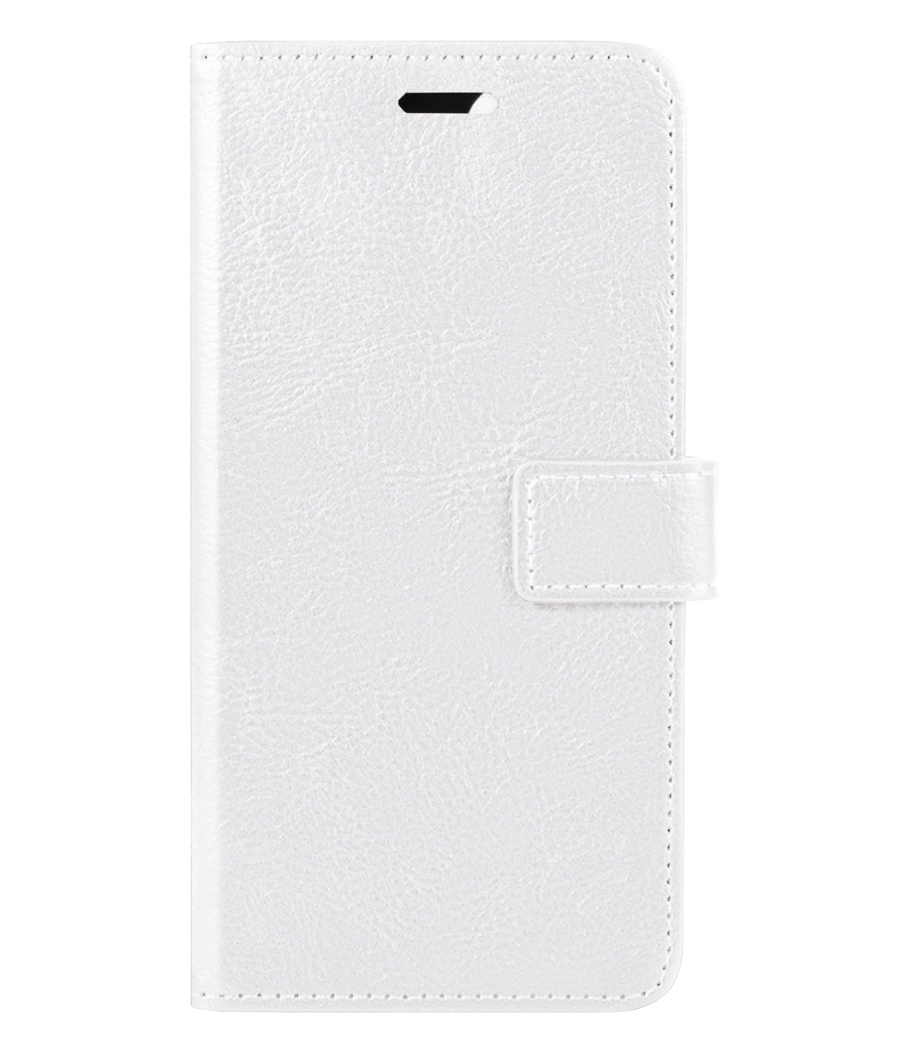 iPhone 14 Pro Max Hoesje Book Case Kunstleer - Wit