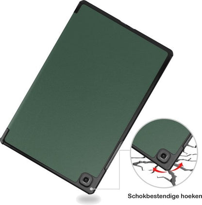 Samsung Galaxy Tab A 8.0 (2019) Hoesje Book Case - Donkergroen