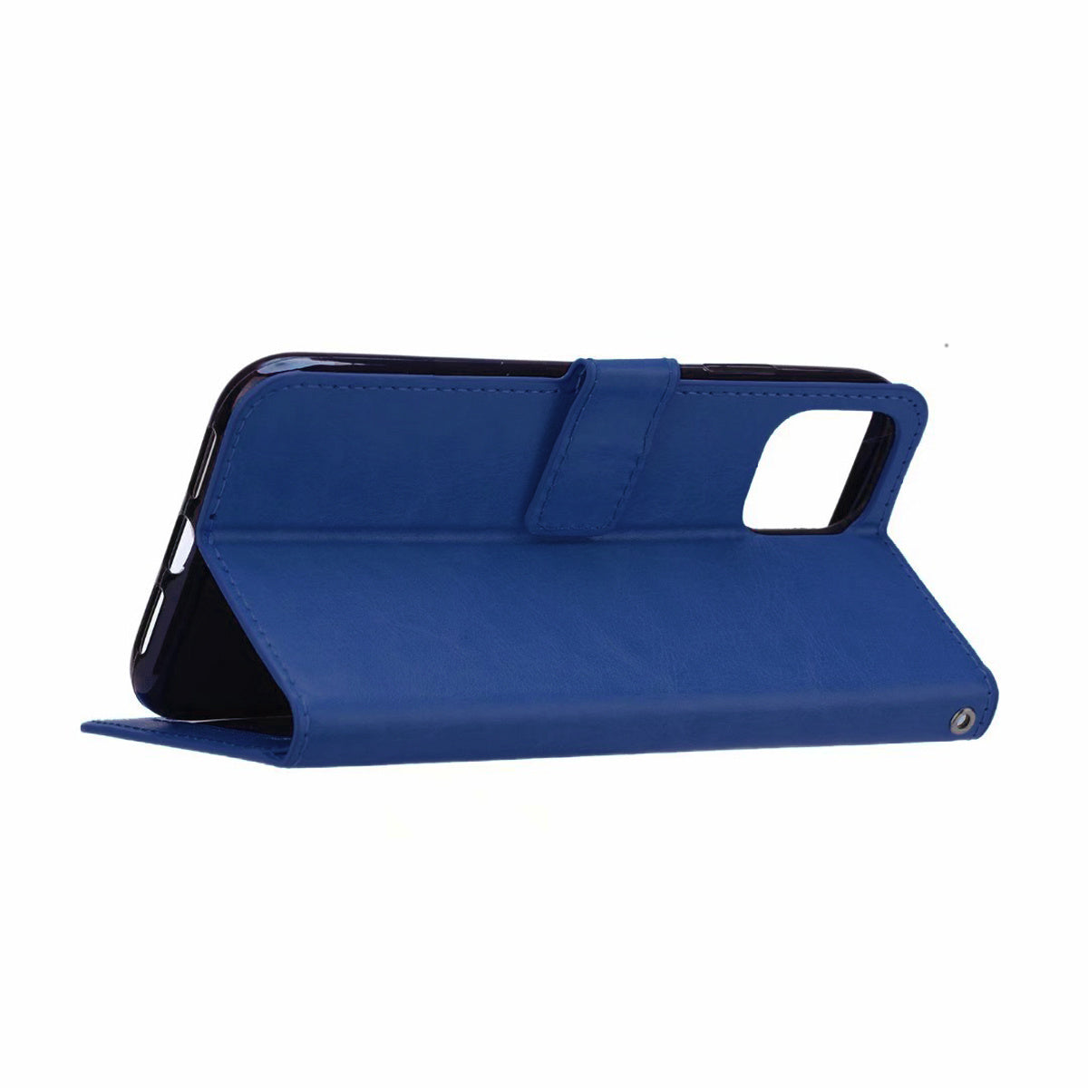 iPhone 11 Pro Hoesje Book Case Kunstleer - Donkerblauw