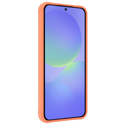 Samsung A36 Hoesje Siliconen Backcover Lichtgewicht - Perzik