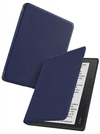 Kobo Sage Bookcase Hoes Shockabsorberend - Donkerblauw