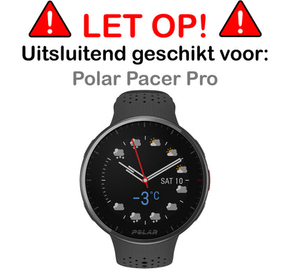 Polar Pacer Pro Screenprotector Gehard Glas - Anti-kras