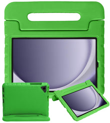 Samsung Galaxy Tab A9 Plus Kinderhoes Shockabsorberend Foam - Groen
