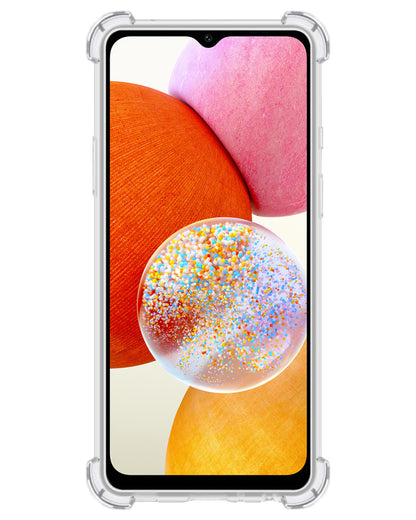 Samsung A14 Hoesje Shockproof Backcover Siliconen - Transparant