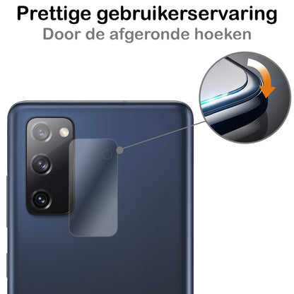 Samsung S20 FE Camera Screenprotector Gehard Glas