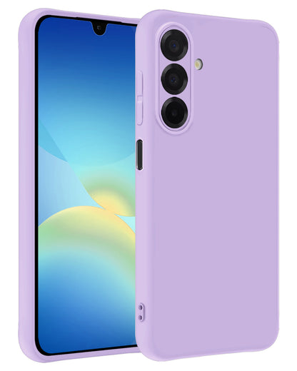 Samsung A26 Hoesje Siliconen Backcover Lichtgewicht - Lila