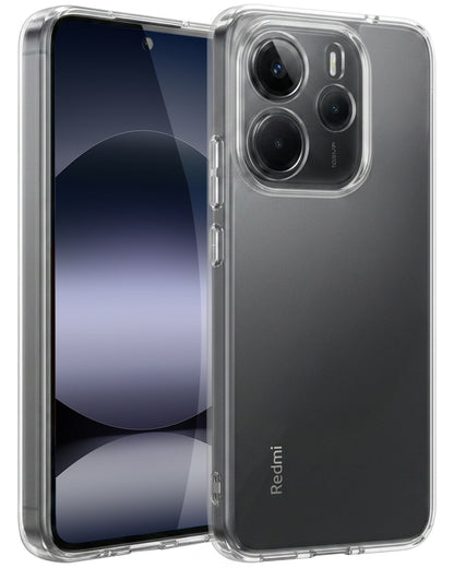 Xiaomi Redmi Note 14 5G Hoesje Siliconen Backcover Lichtgewicht - Transparant