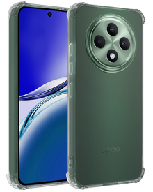 Oppo Reno 12 F Hoesje Shockproof Backcover Siliconen - Transparant