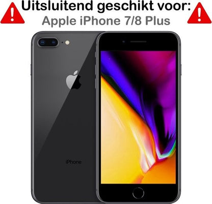 iPhone 7/8 Plus Screenprotector Gehard Glas - Anti-kras