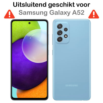 Samsung A52 Screenprotector Gehard Glas - Privacy
