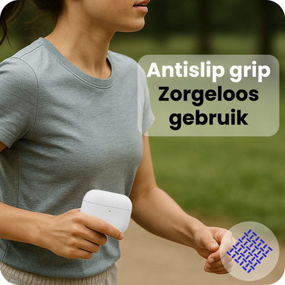 AirPods Pro 3 Hoesje Siliconen Krasbestendig - Wit