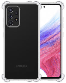 Samsung A53 Hoesje Shockproof Backcover Siliconen - Transparant