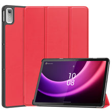 Lenovo Tab P11 (2e Gen) Trifold Bookcase Hoes - Rood