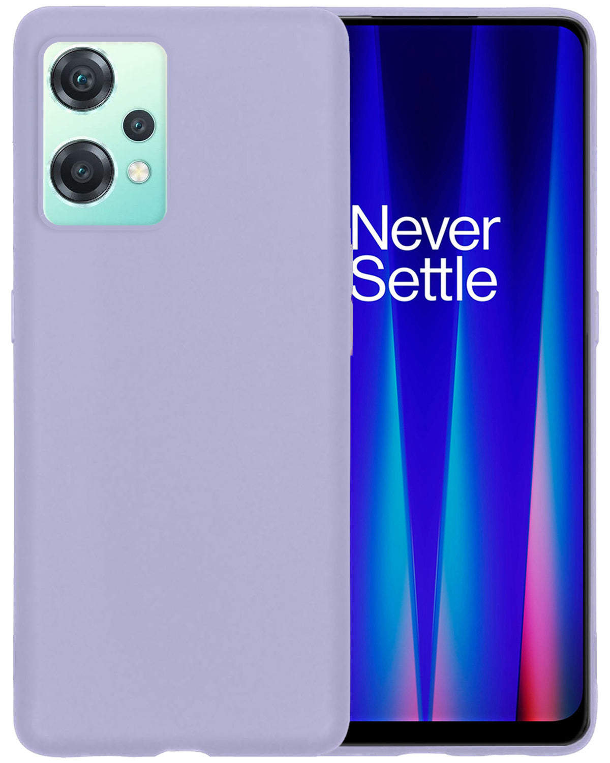 OnePlus Nord CE 2 Lite Hoesje Siliconen - Lila