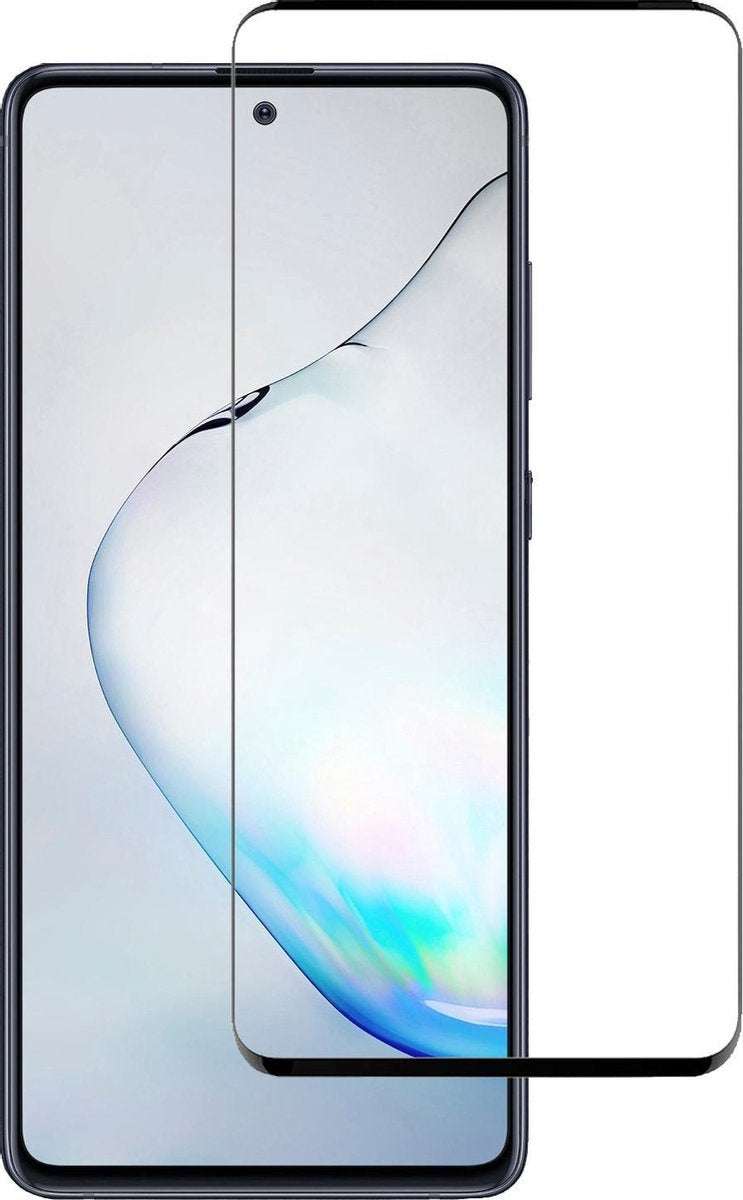 Samsung Galaxy Note 10 Lite Screenprotector Full Cover Tempered Glass