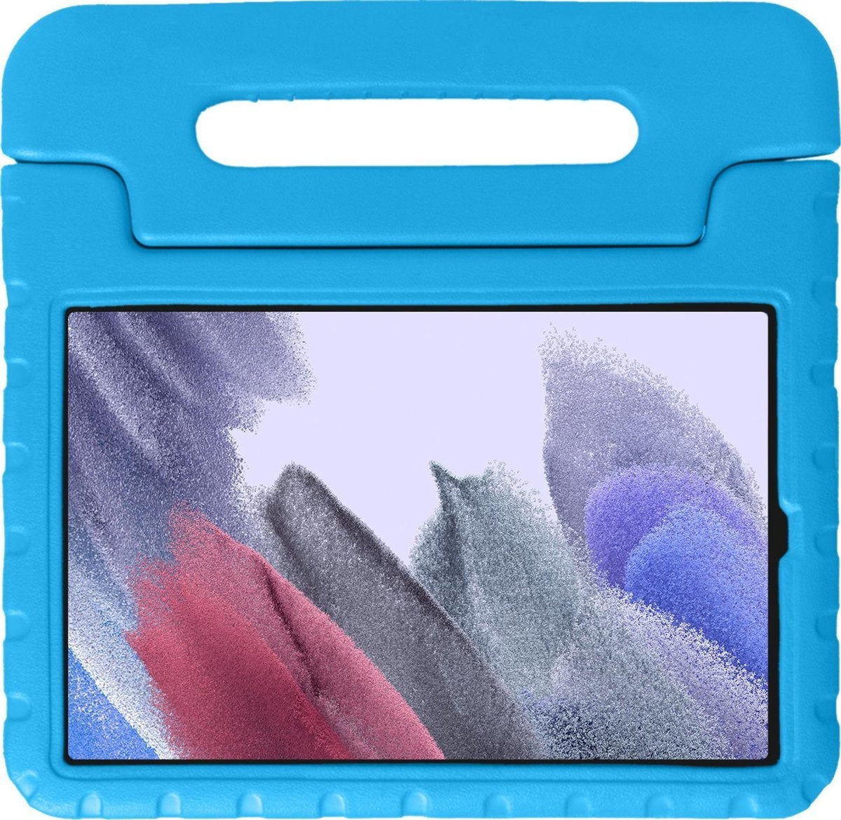 Samsung Galaxy Tab A7 Lite Hoesje Kids Cover Bumper - Blauw