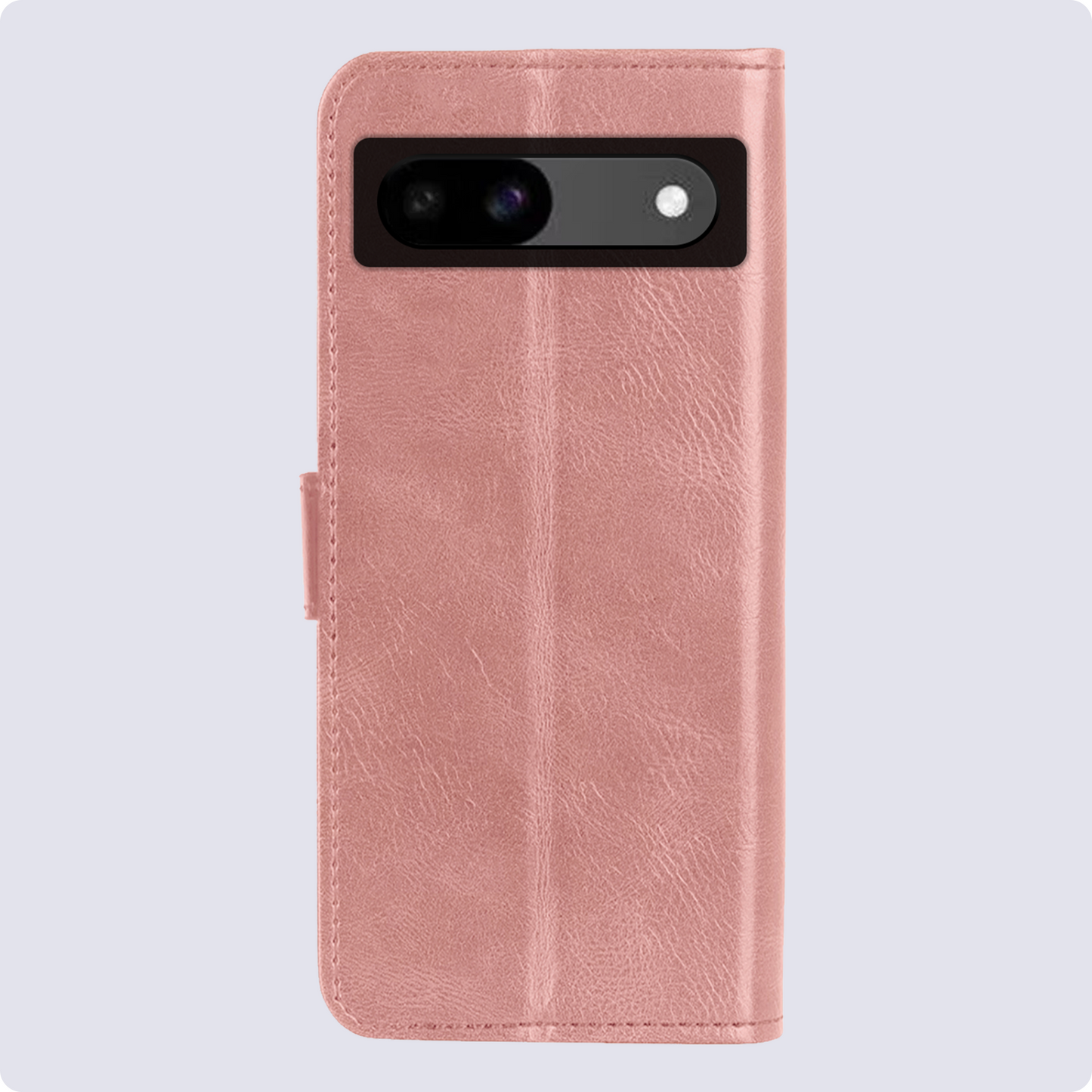 Google Pixel 8a Hoesje Book Case Kunstleer - Rosðð goud