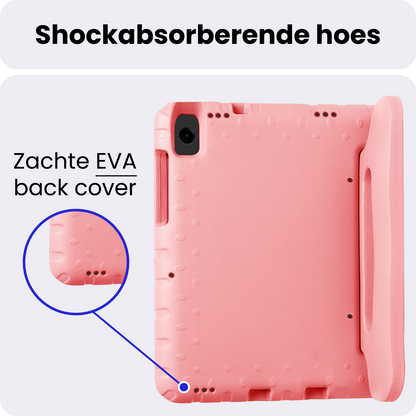 Samsung Galaxy Tab A11 Kinderhoes Shockabsorberend Foam - Zalm