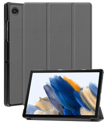 Samsung Galaxy Tab A8 Trifold Bookcase Hoes - Grijs