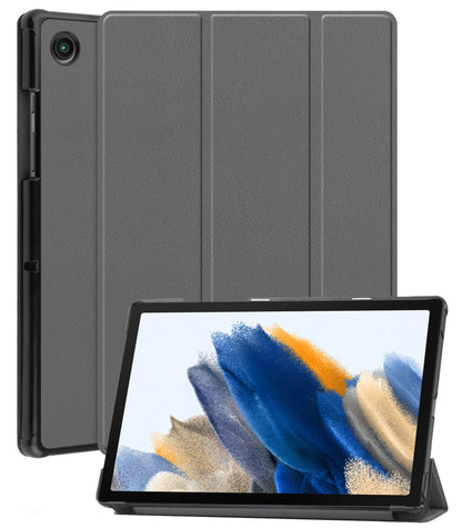 Samsung Galaxy Tab A8 Trifold Bookcase Hoes - Grijs