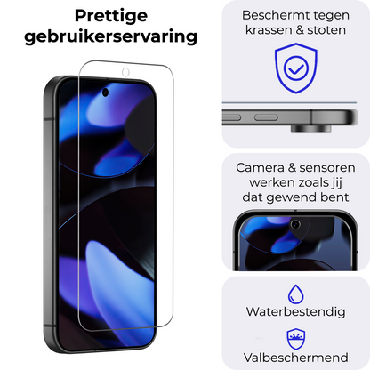 Google Pixel 10 Pro Screenprotector Gehard Glas - Anti-kras