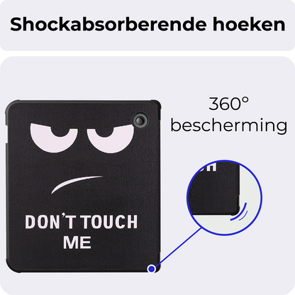 Kobo Libra Colour Trifold Bookcase Hoes - Don't Touch Me