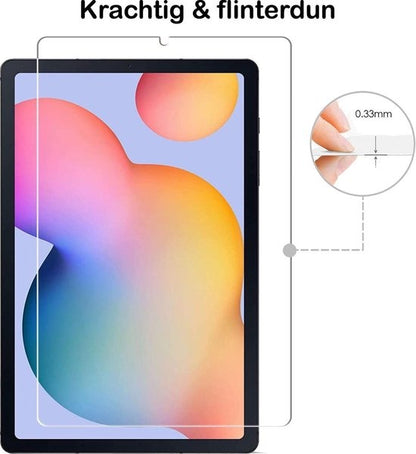 Samsung Galaxy Tab S6 Lite Screenprotector Gehard Glas - Anti-kras