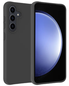 Samsung S23 FE Hoesje Siliconen Backcover Lichtgewicht - Zwart