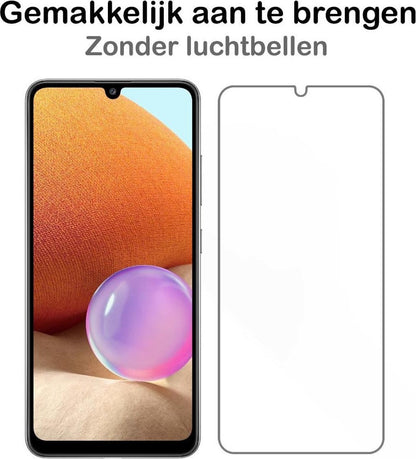 Samsung A32 4G Screenprotector Gehard Glas - Anti-kras