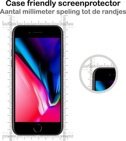 iPhone 7 Plus Screenprotector Gehard Glas - Full Screen