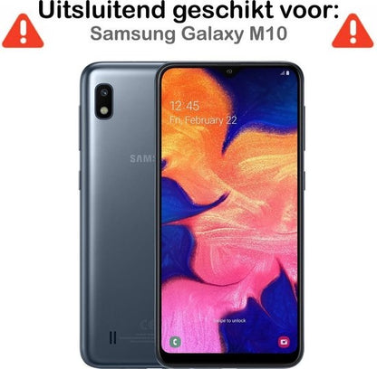 Samsung M10 Hoesje Siliconen Backcover Lichtgewicht - Transparant