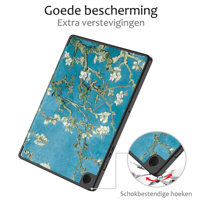 Samsung Galaxy Tab A9 Hoesje Book Case - Bloesem