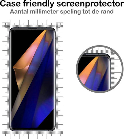 OPPO Find X3 Neo Screenprotector Gehard Glas - Anti-kras