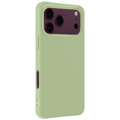 iPhone 18 Pro Hoesje Siliconen Backcover Lichtgewicht - Groen