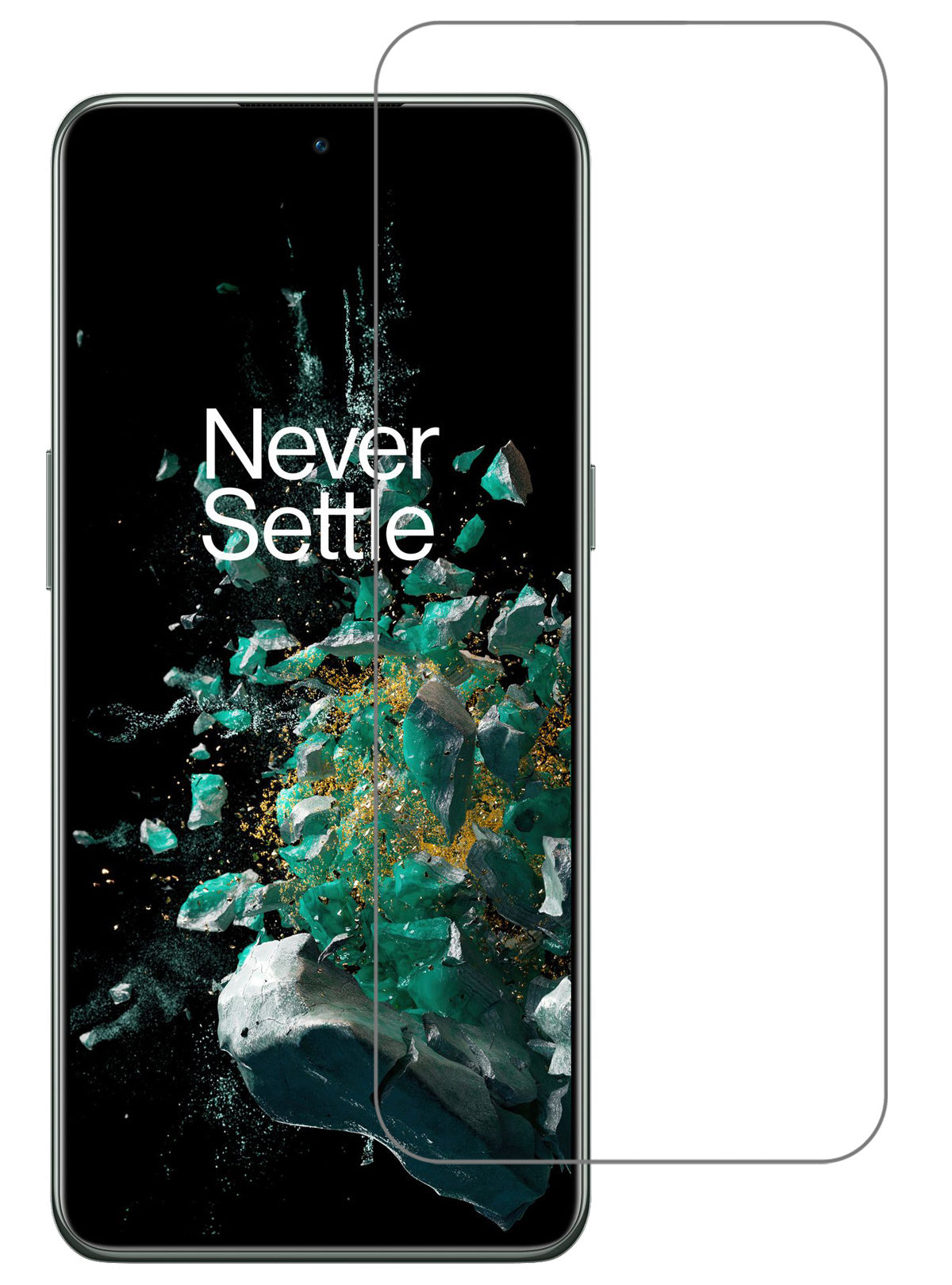 OnePlus 10T Screenprotector Tempered Glass