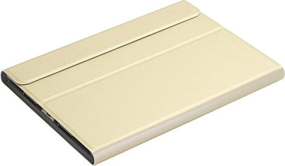 iPad 10.2 2020 Toetsenbord Hoes met Uitneembaar toetsenbord - Goud