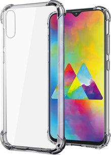 Samsung A20/A30 Hoesje Shockproof Backcover Siliconen - Transparant