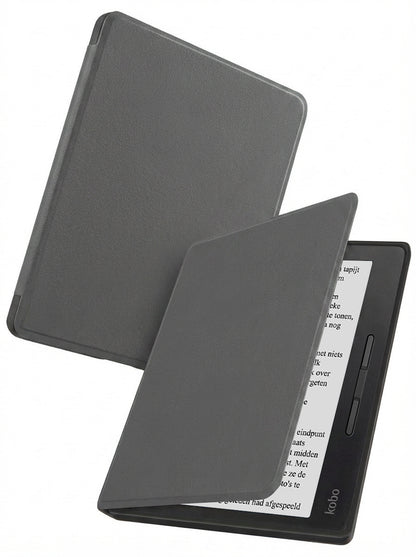 Kobo Libra H2O Bookcase Hoes Shockabsorberend - Grijs